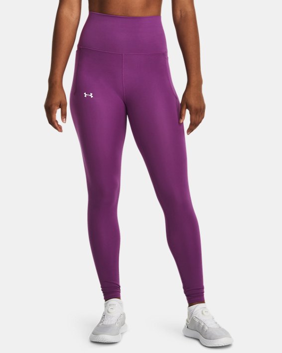 Women's UA Meridian Ultra High Rise Leggings, Purple, pdpMainDesktop image number 0